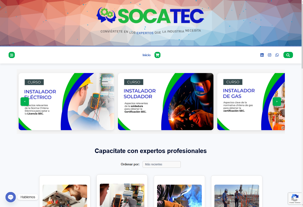 SocaTec Plataforma Educativa